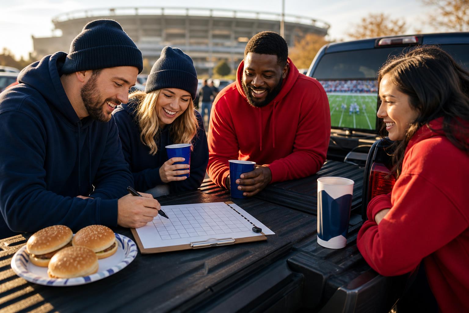 Tailgate Football Squares: 5-Minute Pre-Game Setup